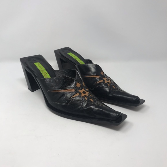 goffredo fantini Shoes - MATERIA PRIMA  Black Leather Pointed Toe Shoes